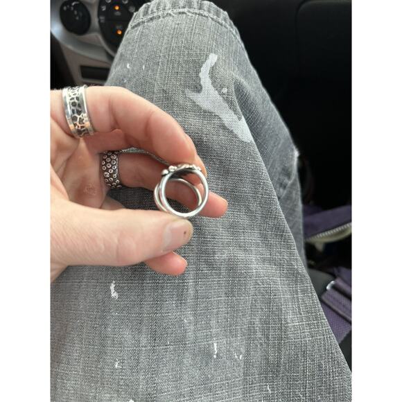 Infinity Ring Sterling Silver .925 - Picture 5 of 5